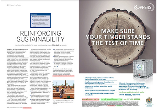 TTJ Interholco 60 years Sustainability report